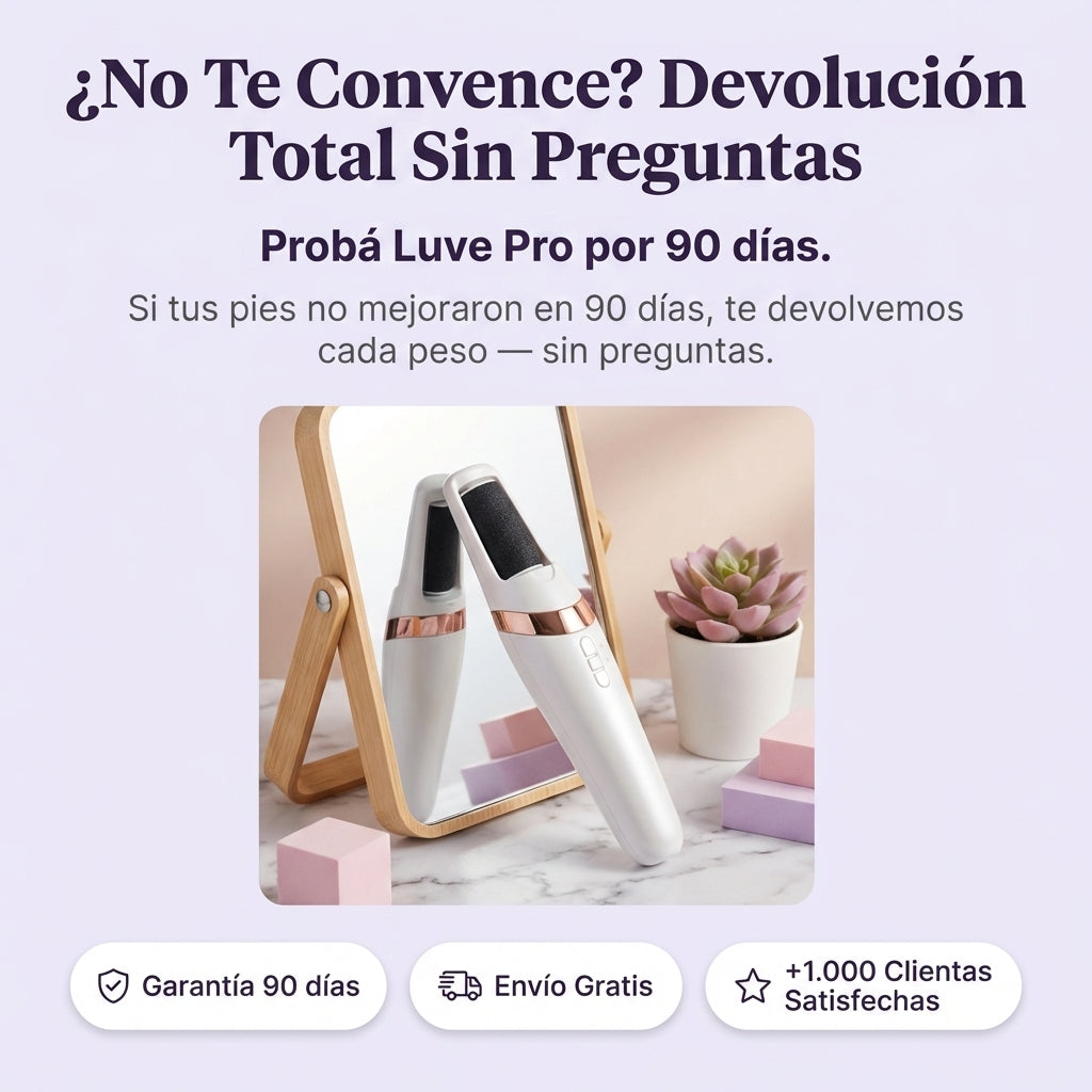 Exfoliador de callos Luve Pro